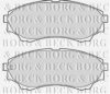 FORD 2M352001BA Brake Pad Set, disc brake